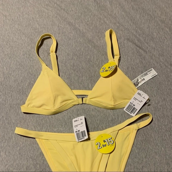 Yellow bikini NWT - Picture 2 of 3